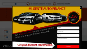 What Migenteautofinance.com website looked like in 2018 (6 years ago)