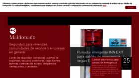 What Maldonado.es website looked like in 2018 (6 years ago)