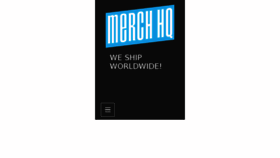 What Merchhq.com website looked like in 2018 (6 years ago)