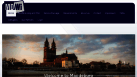 What Mdwi.de website looked like in 2018 (6 years ago)