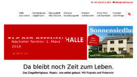What Malli-haus.at website looked like in 2018 (6 years ago)