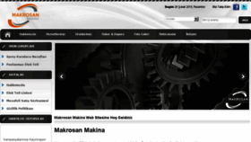What Makrosan.com.tr website looked like in 2018 (6 years ago)