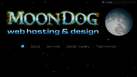 What Moondog-design.com website looked like in 2018 (6 years ago)