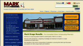 What Markdrugs.com website looked like in 2018 (6 years ago)