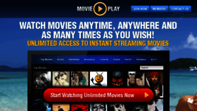 What Movieplay.com website looked like in 2018 (6 years ago)