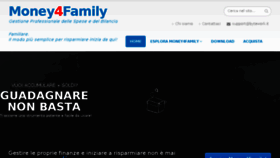 What Money4family.it website looked like in 2018 (6 years ago)