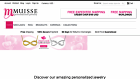 What Muisse.com website looked like in 2018 (6 years ago)