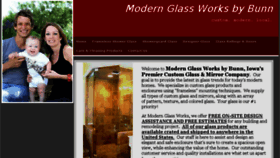 What Modernglassworks.com website looked like in 2018 (6 years ago)