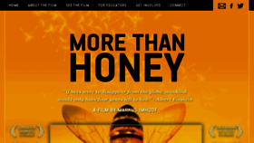 What Morethanhoneyfilm.com website looked like in 2018 (6 years ago)