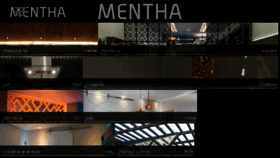 What Mentha.com.br website looked like in 2018 (6 years ago)
