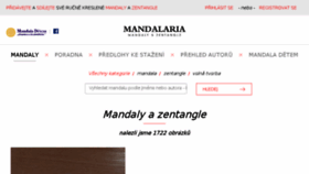 What Mandalaria.com website looked like in 2018 (6 years ago)