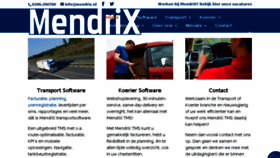 What Mendrix.nl website looked like in 2018 (7 years ago)