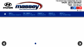 What Masseyauto.com website looked like in 2018 (6 years ago)