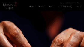 What Memoriesofjapan.ca website looked like in 2018 (7 years ago)