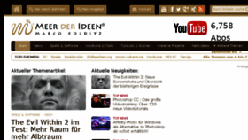 What Meerderideen.de website looked like in 2018 (6 years ago)