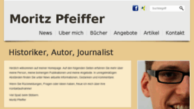 What Moritz-pfeiffer.eu website looked like in 2018 (6 years ago)
