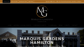 What Marquisgardenshamilton.com website looked like in 2018 (6 years ago)
