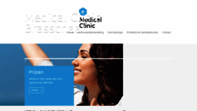 What Medicalclinic.be website looked like in 2018 (6 years ago)