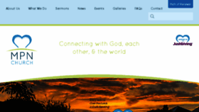 What Mpnchurch.org.uk website looked like in 2018 (6 years ago)