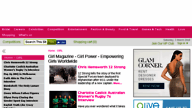 What Mag.girl.com.au website looked like in 2018 (6 years ago)