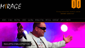 What Miragedance.pl website looked like in 2018 (6 years ago)