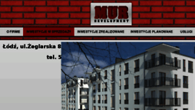 What Murdevelopment.pl website looked like in 2018 (6 years ago)