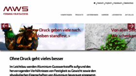 What Mws.eu website looked like in 2018 (6 years ago)