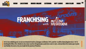 What Mellowfranchise.com website looked like in 2018 (6 years ago)