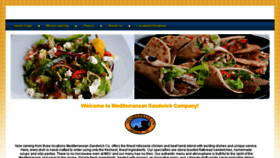 What Mediterraneansandwich.com website looked like in 2018 (6 years ago)