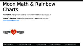 What Moonmath.win website looked like in 2018 (6 years ago)