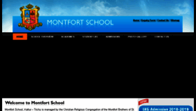 What Montforttrichy.com website looked like in 2018 (6 years ago)