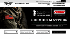 What Motorwerksmini.com website looked like in 2018 (6 years ago)