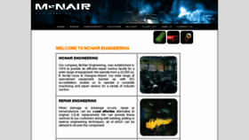 What Mcnair-engineering.co.uk website looked like in 2018 (6 years ago)