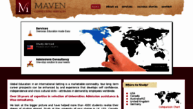 What Mavenconsultingservices.com website looked like in 2018 (6 years ago)