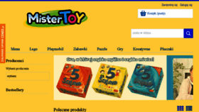 What Mistertoy.pl website looked like in 2018 (6 years ago)