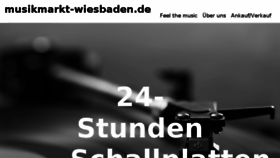 What Musikmarkt-wiesbaden.de website looked like in 2018 (6 years ago)