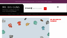 What Mrbigguns.com website looked like in 2018 (6 years ago)