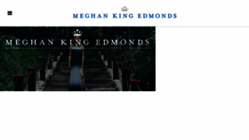 What Meghankedmonds.com website looked like in 2018 (6 years ago)