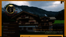 What Masolena.it website looked like in 2018 (7 years ago)