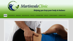 What Martinvaleclinic.co.uk website looked like in 2018 (6 years ago)