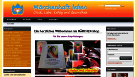 What Maerchenhaft-leben.de website looked like in 2018 (6 years ago)