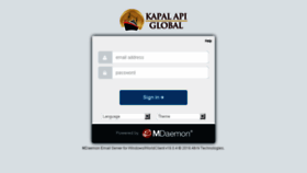 What Mail.kapalapi.co.id website looked like in 2018 (6 years ago)