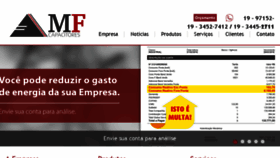 What Mfcapacitores.com.br website looked like in 2018 (7 years ago)