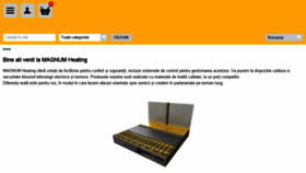 What Magnumheating.ro website looked like in 2018 (7 years ago)