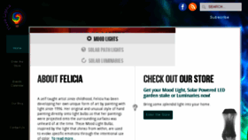 What Mood-lights.com website looked like in 2018 (6 years ago)