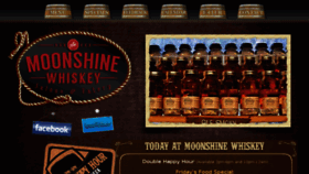 What Moonshinewhiskeymn.com website looked like in 2018 (6 years ago)