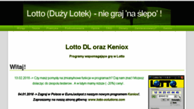 What Mojduzylotek.pl website looked like in 2018 (6 years ago)