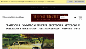 What Motormuseummint.co.uk website looked like in 2018 (6 years ago)