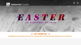 What Myredeemerchurch.com website looked like in 2018 (6 years ago)
