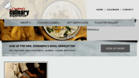 What Mrsdornbergs.com website looked like in 2018 (6 years ago)